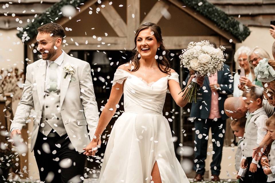Confetti shot!