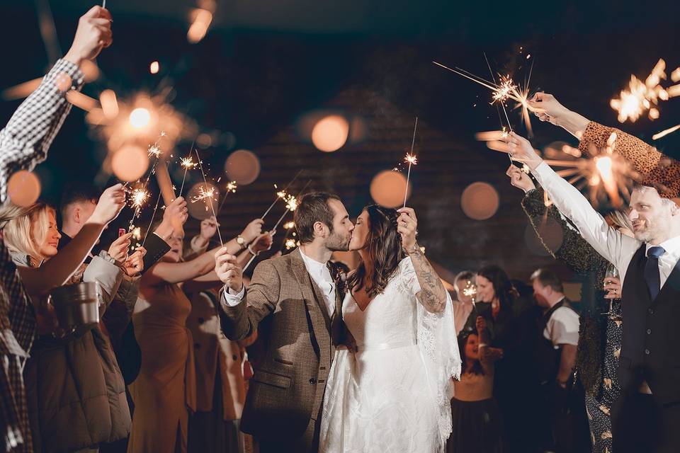 Sparkler shot!