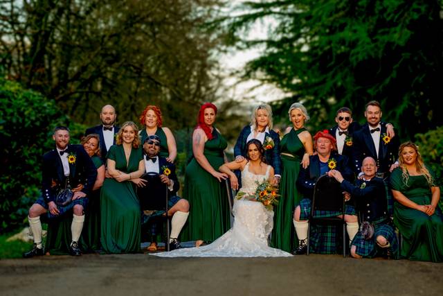 Epic group shot time