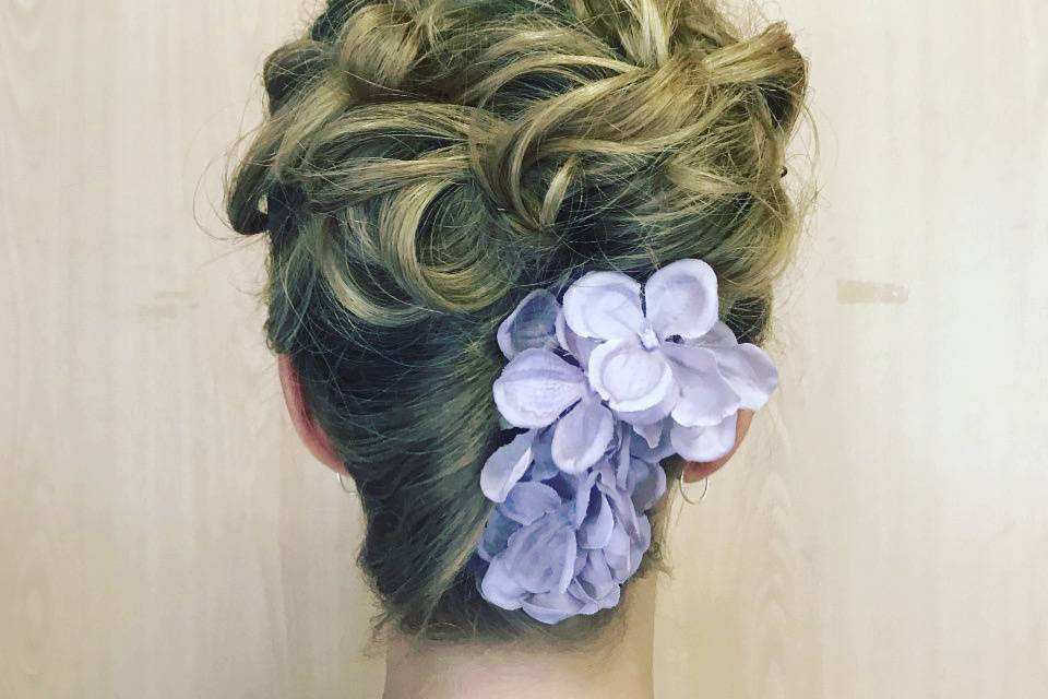 Bridal hair