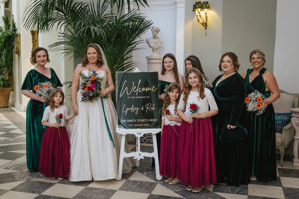 Lyndsey , Lartington Hall