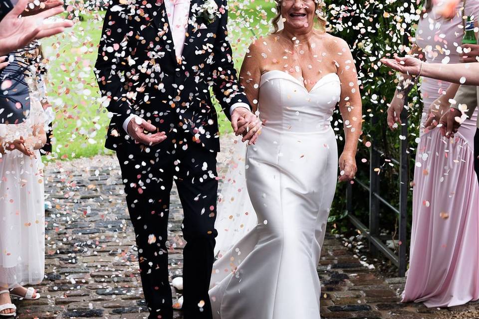 Confetti walk