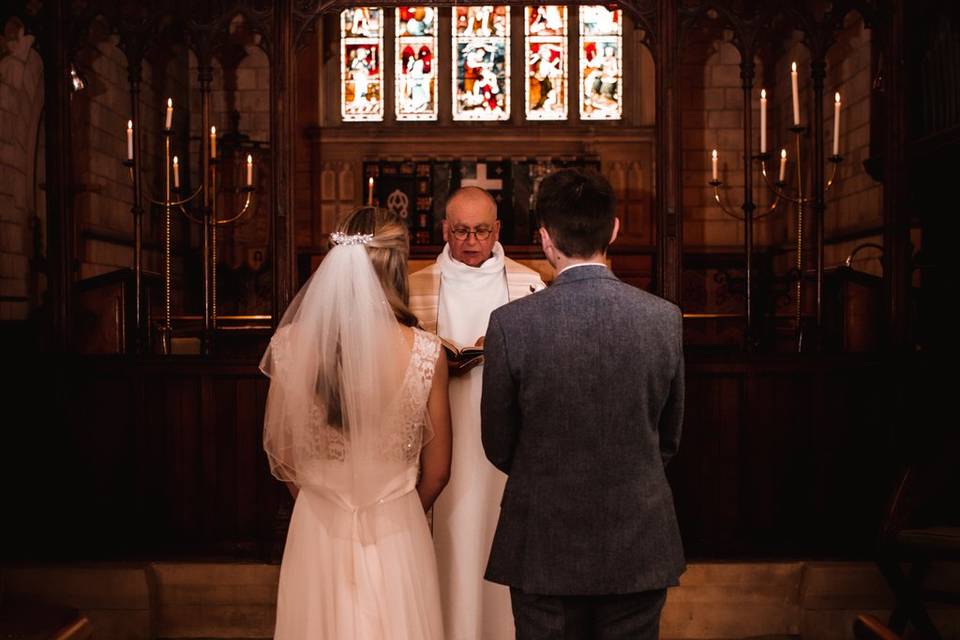 Wedding in Liss Forest