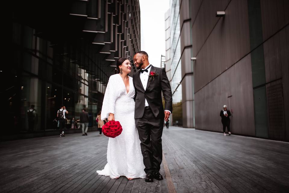 Wedding in London Bridge