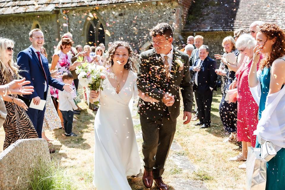 Hampshire wedding