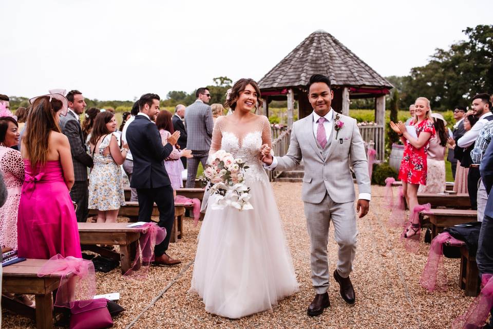 Wedding in Shedfield,Hampshire