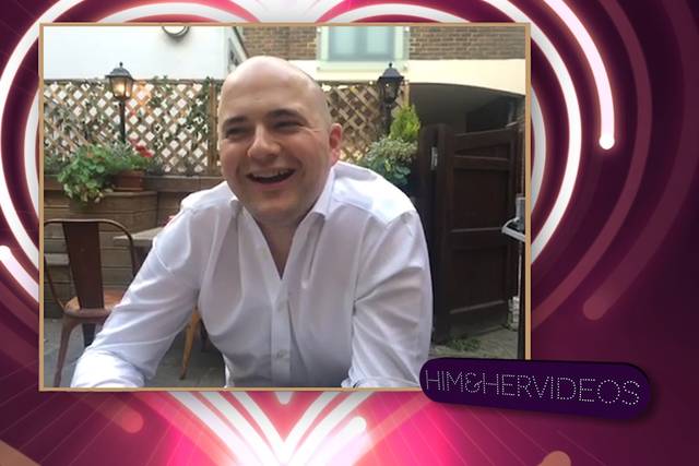 Wedding party game show video clip