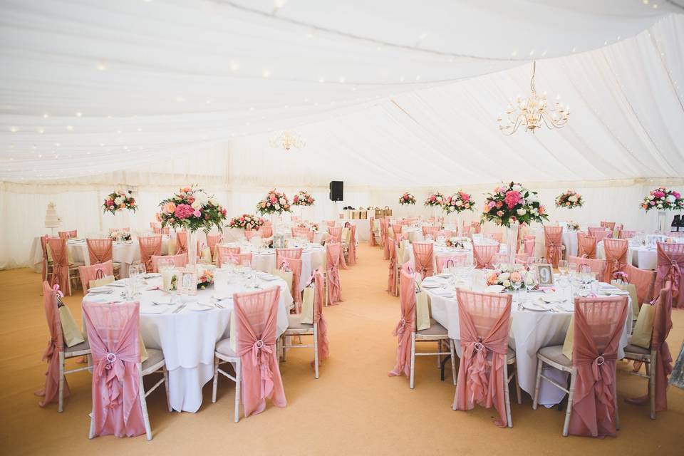 Marquee for up to 200 guests