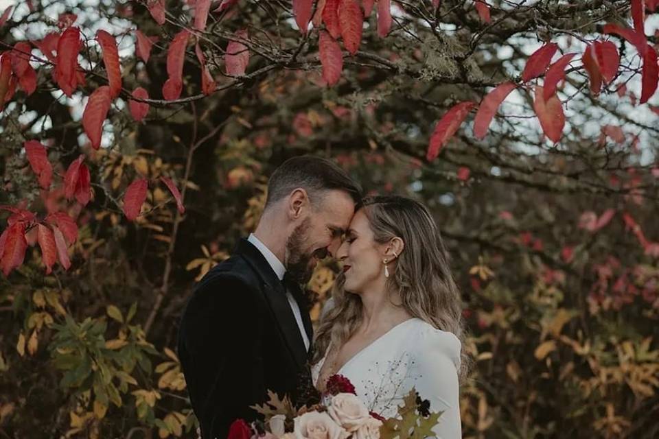 Bride and groom