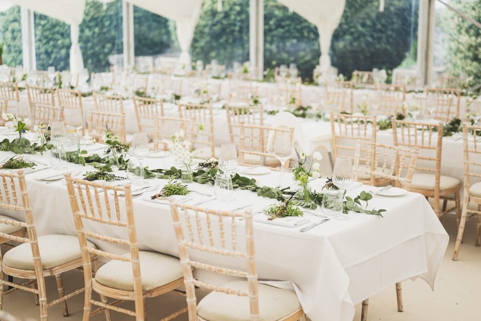 Marquee for up to 200 guests