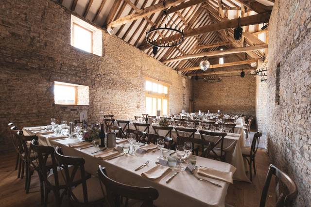 Dining in Swallow Barn