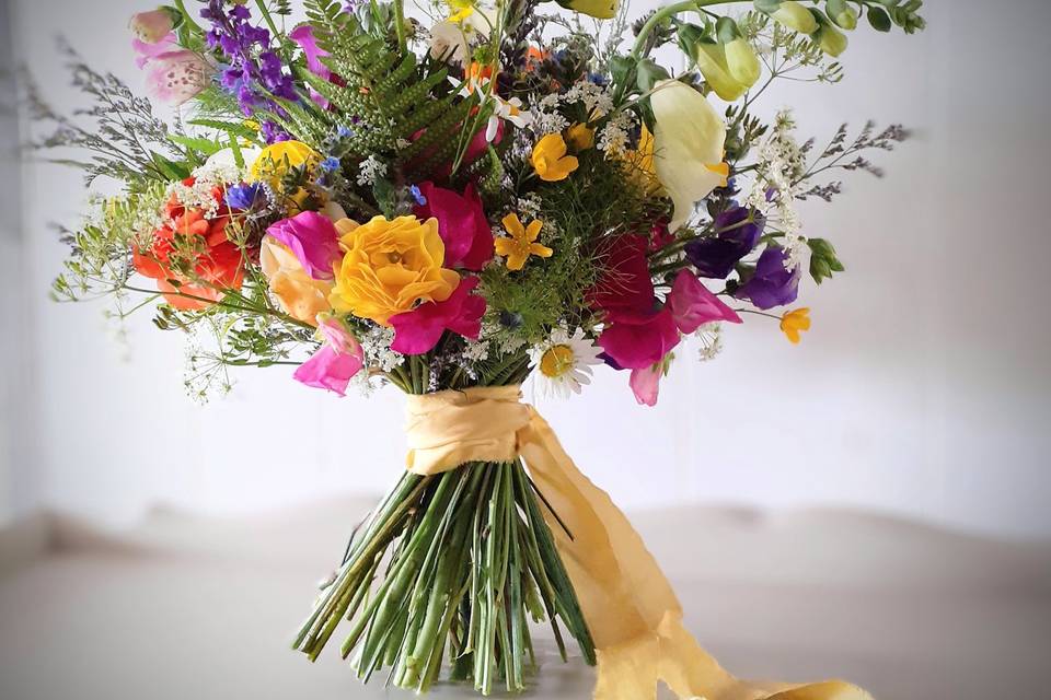 Vibrant spring bouquet