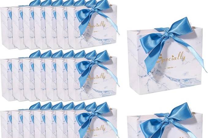 Blue/White Wedding Favour Box