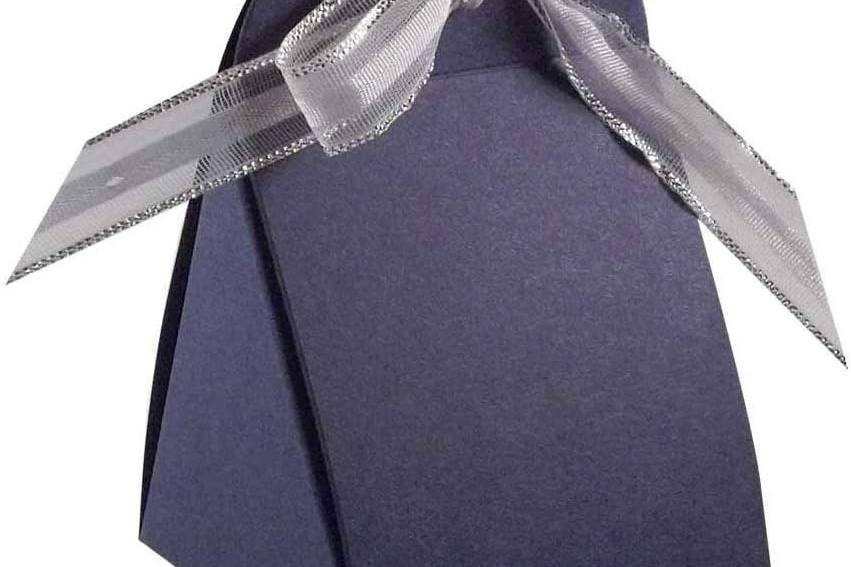 Blue Wedding Favour Box