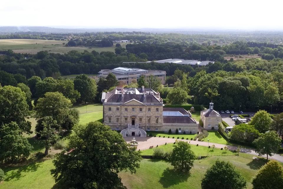 Botleys Mansion Drone