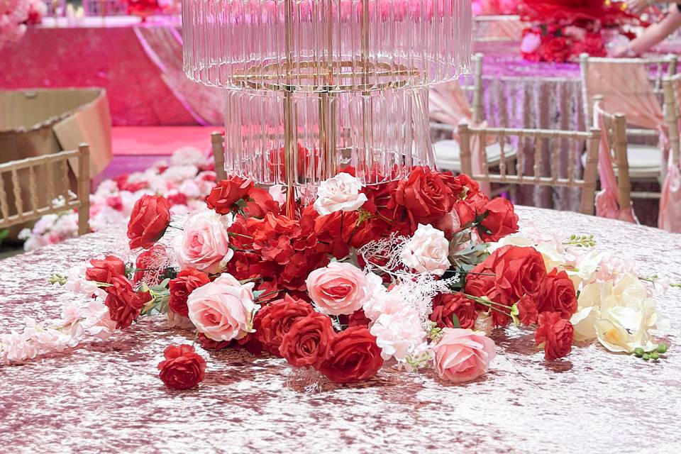 Wedding Table Centerpiece