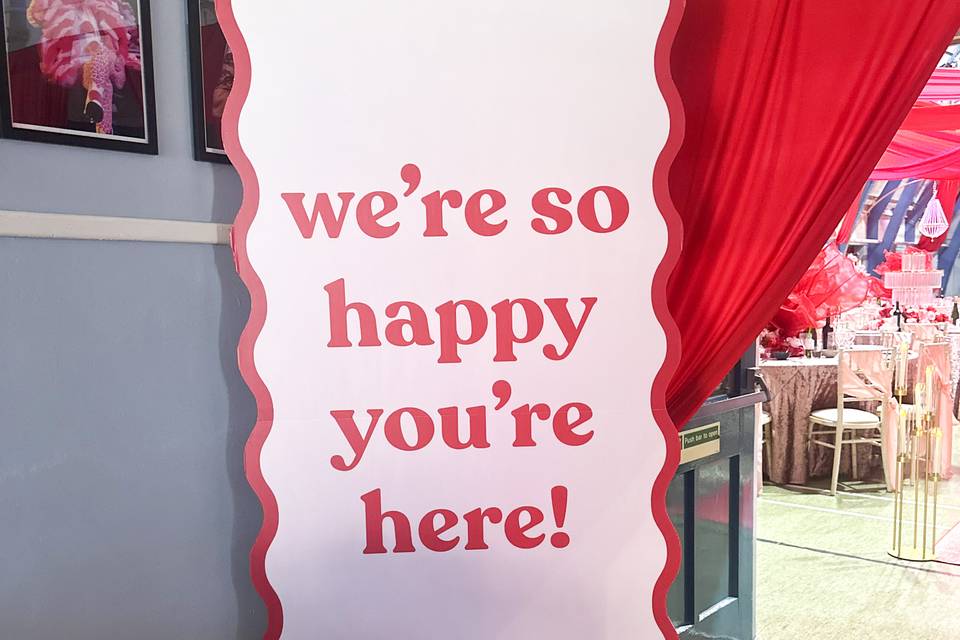 Welcome Signage