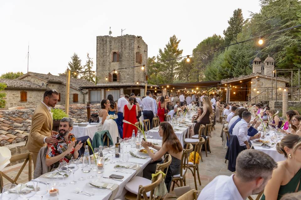 Dinner on the terrace