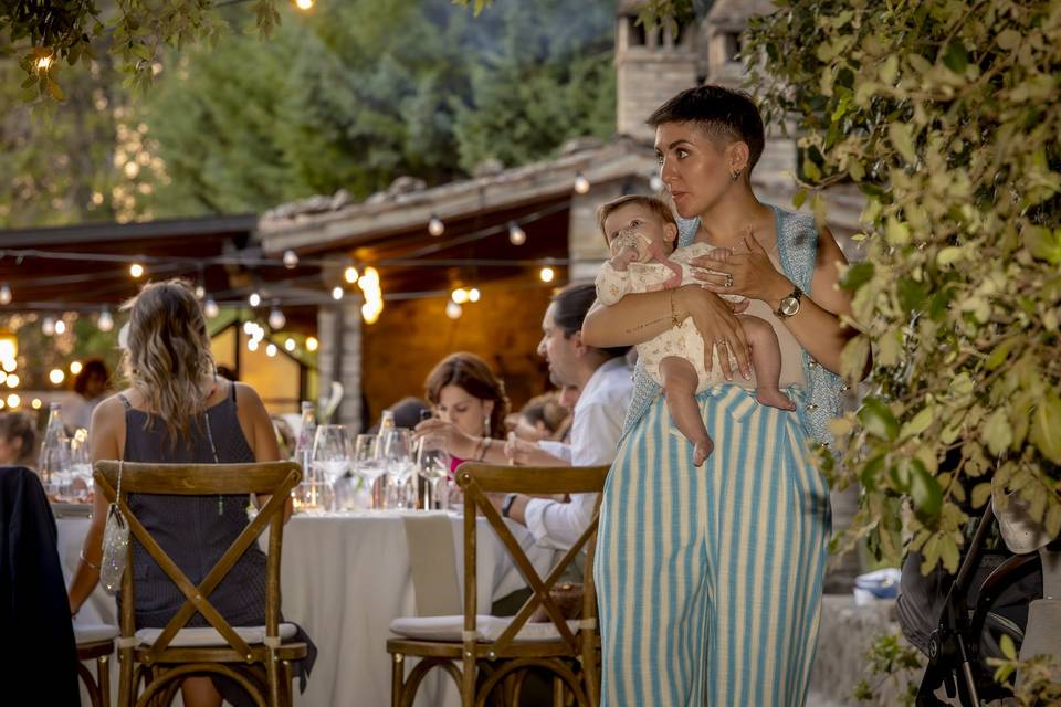 Dinner on the terrace 1