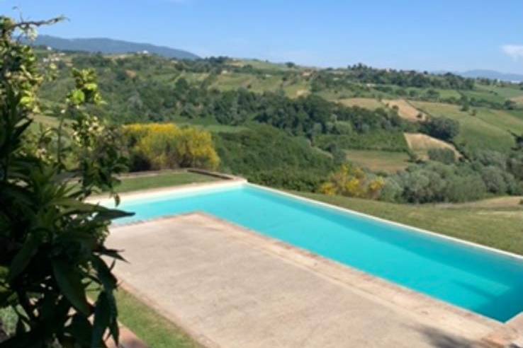 Vista piscina