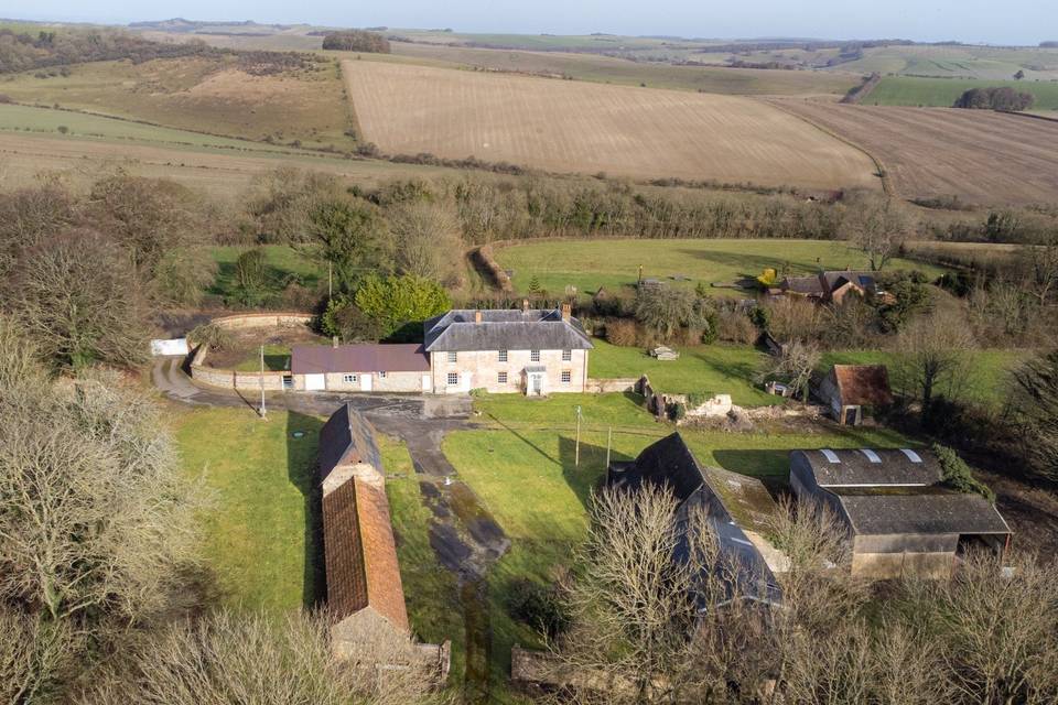 Dudmore lodge aerial view (2)