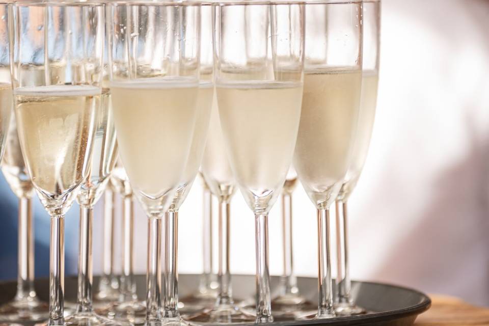 Champagne toast