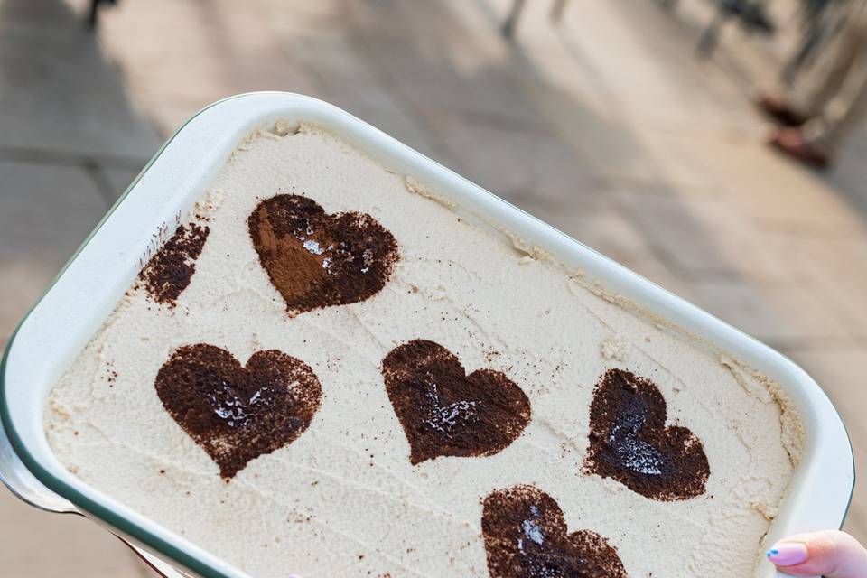 Dessert served family style