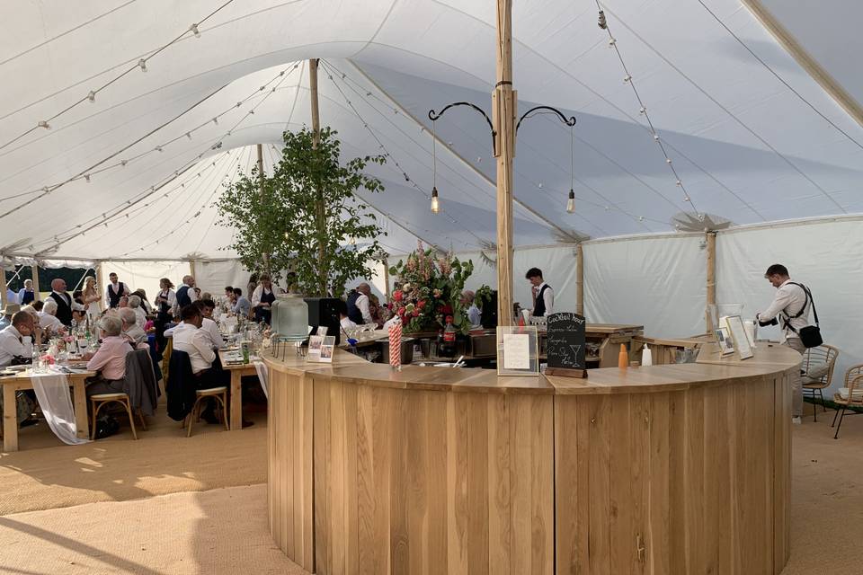 Rustic bar