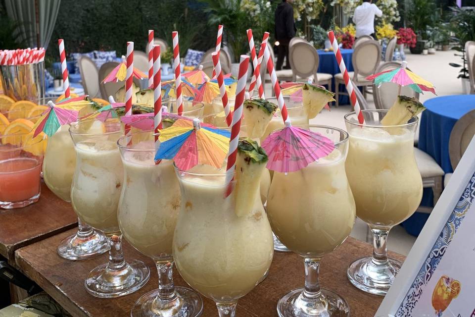Welcome drinks