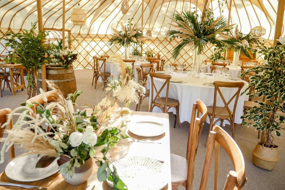 Decorated Yurt