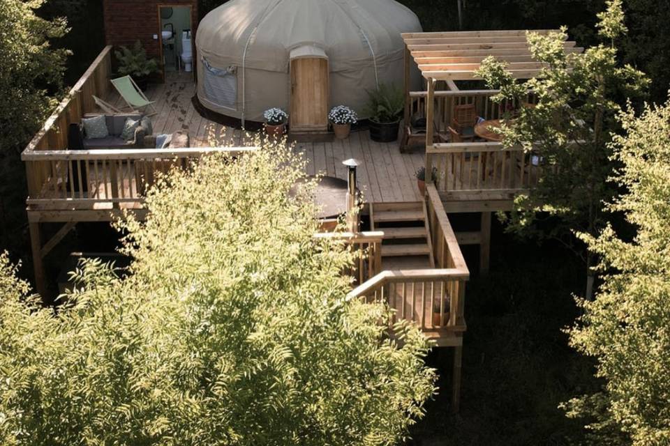 Yurtshire Glamping Pod