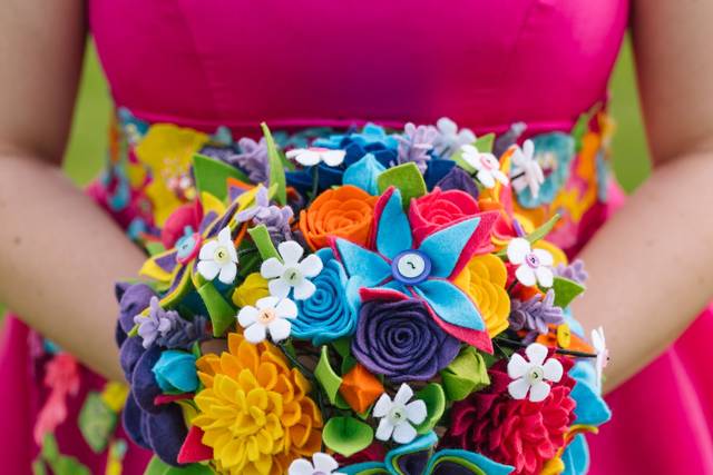Wildflower round bouquet