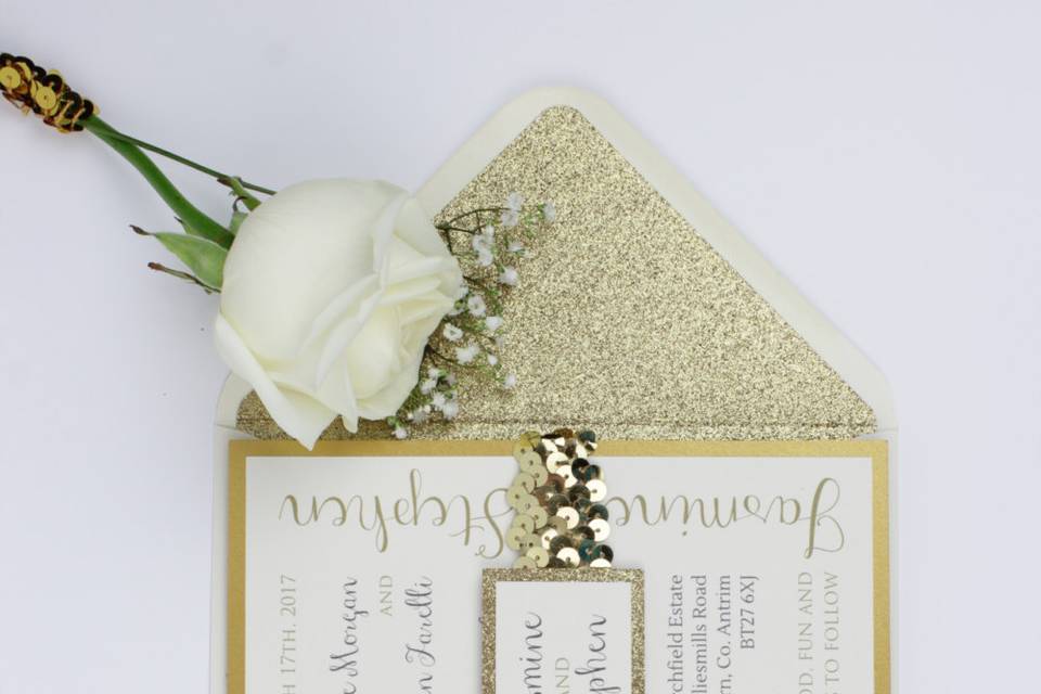 Luxe Gold Glitter