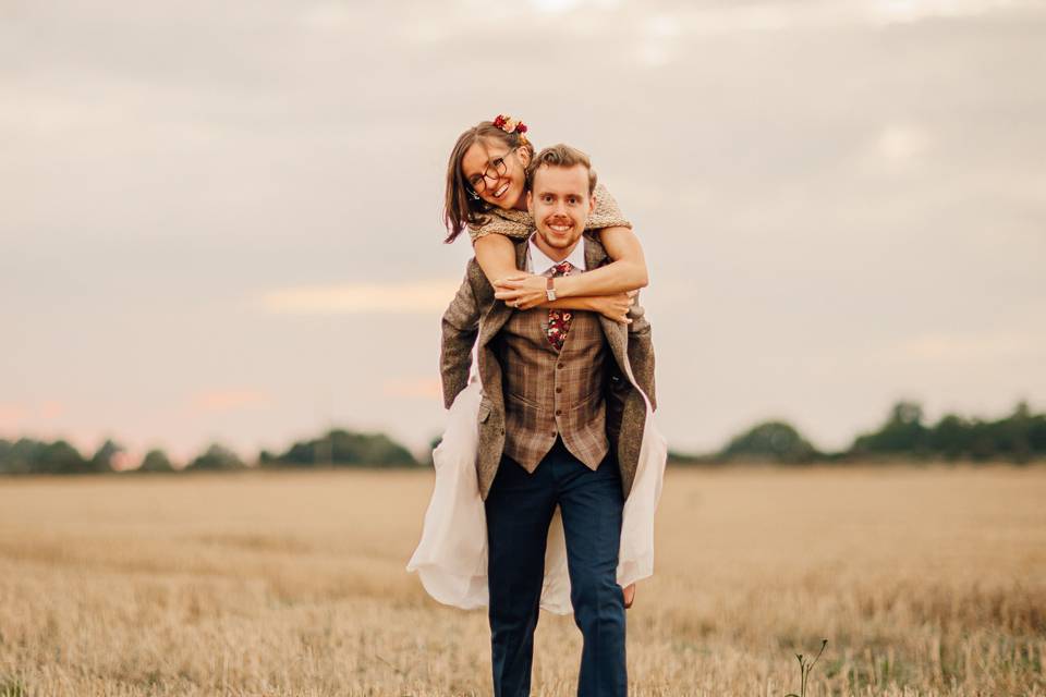 Wheat Fields - Lina and Tom