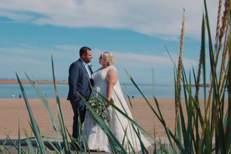 Seafront couple shots