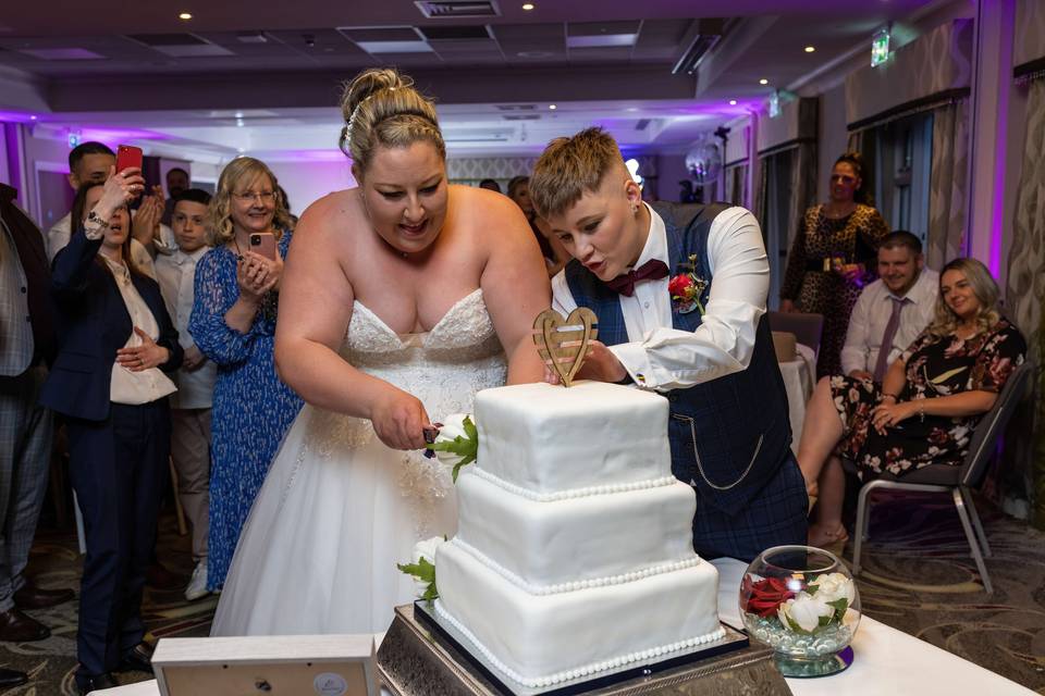 Cutting of the cake