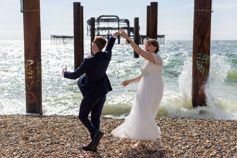 Dancing by the West Pier