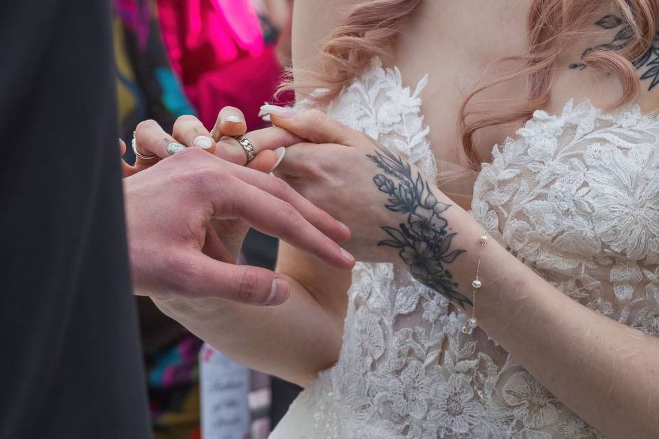 Exchanging of the rings