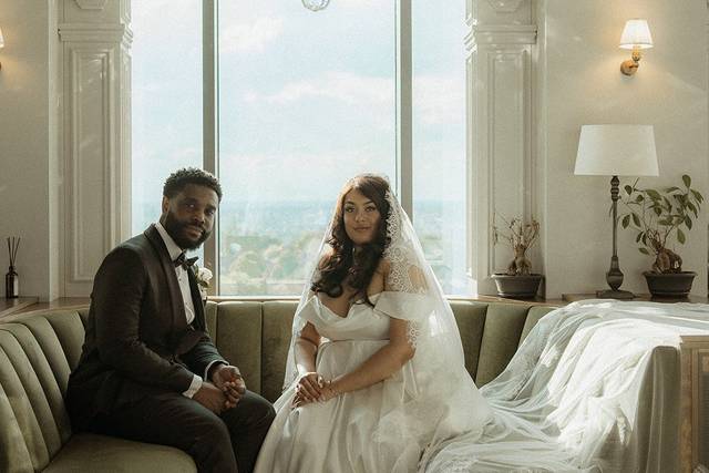 Couple within the Lounge