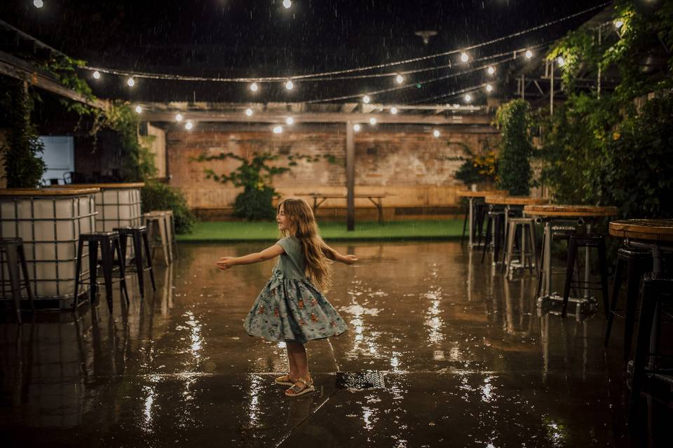 Courtyard at Night