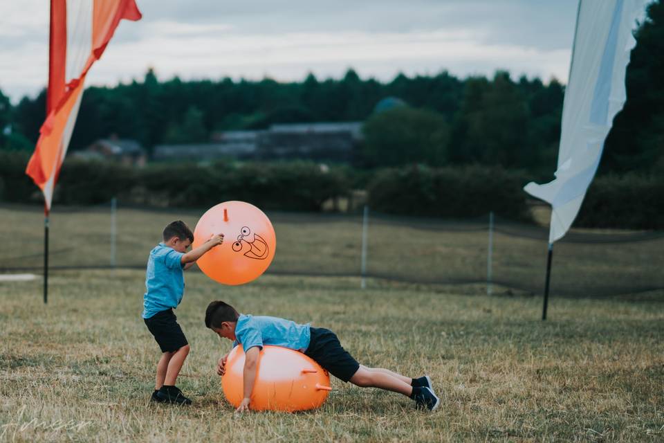 Children playing