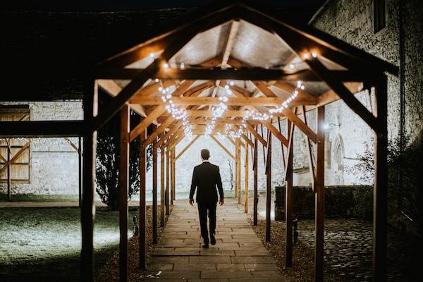 Fairy light walkway