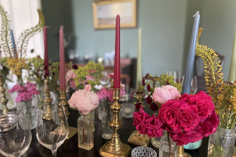 Brass candlestick