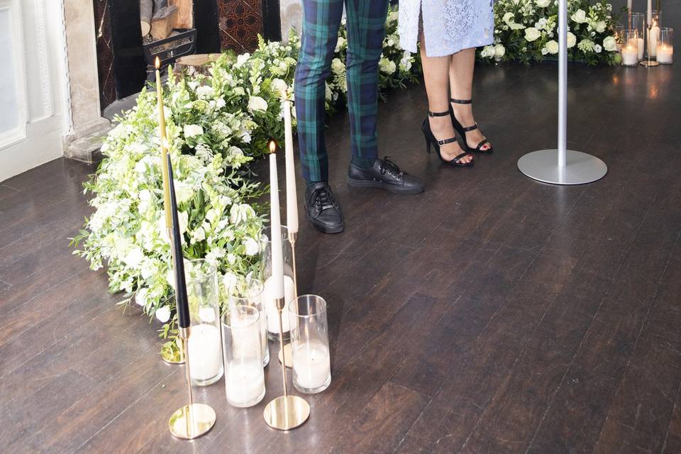 Ceremony florals