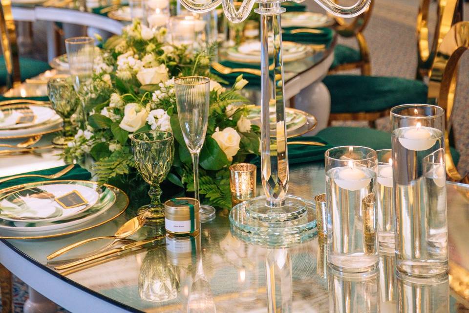 Table candelabras