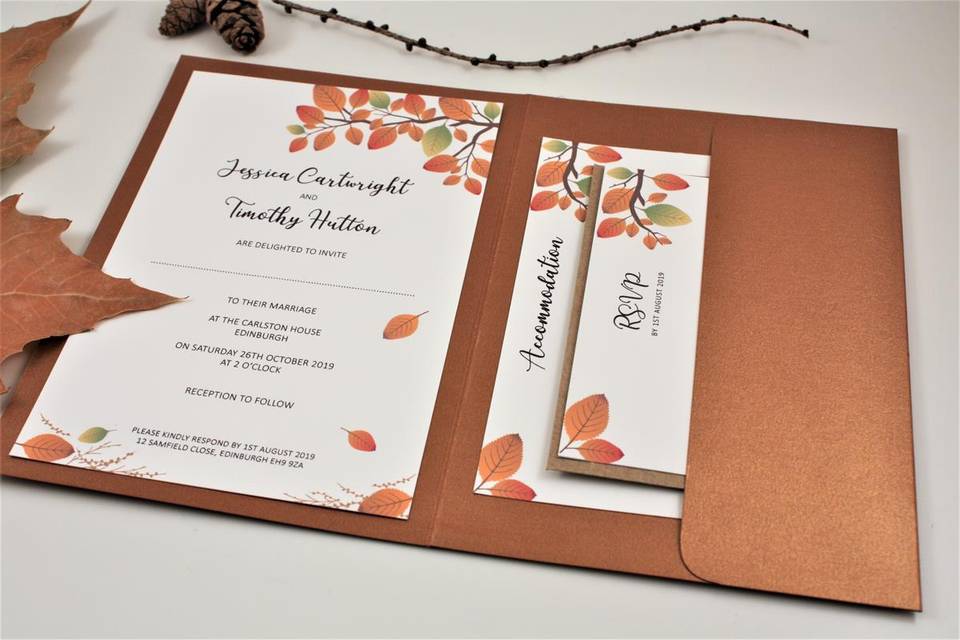 Bee Invited Wedding Stationery