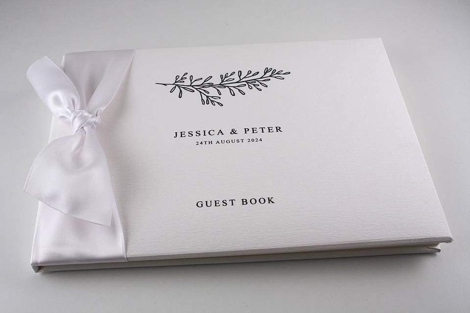 Luxe Wedding Guest Book