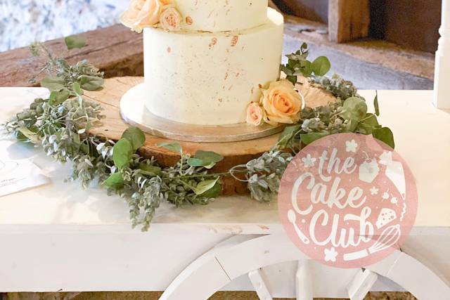 Two tier buttercream