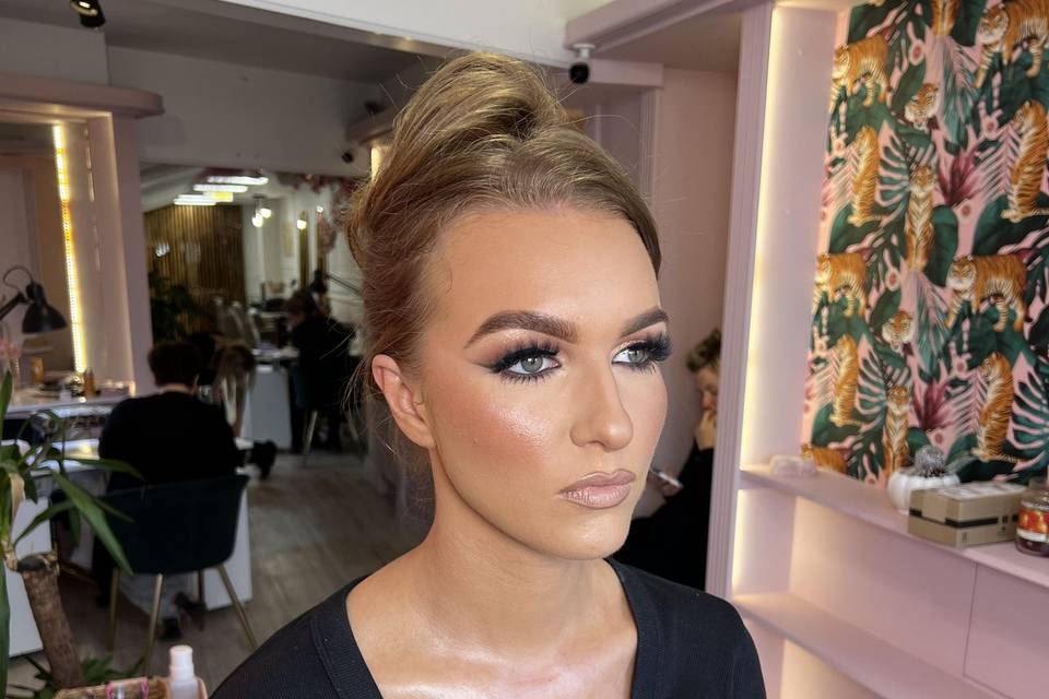 Full glam for my brides trial