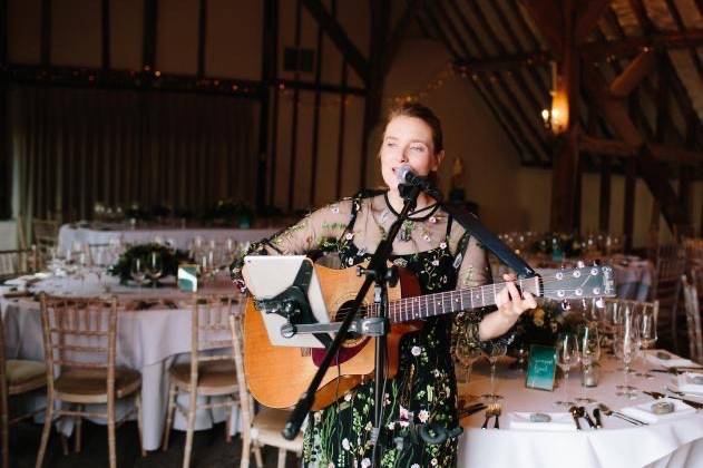 Derbyshire wedding singer